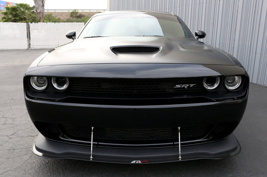 Carbon Fiber Front Wind Splitter-  2015-2023 Dodge Challenger Hellcat