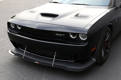 Carbon Fiber Front Wind Splitter-  2015-2023 Dodge Challenger Hellcat