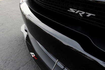 Carbon Fiber Front Wind Splitter-  2015-2023 Dodge Challenger Hellcat