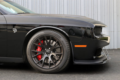 Carbon Fiber Front Wind Splitter-  2015-2023 Dodge Challenger Hellcat