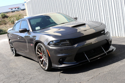 Carbon Fiber Front Wind Splitter- 2015-2019 Dodge Charger SRT-8/ Hellcat/ Scat Pack