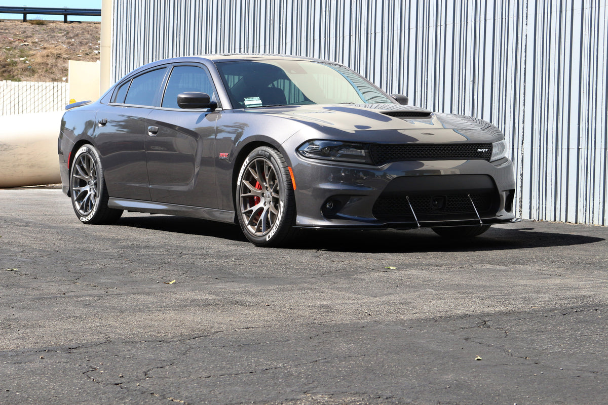 Carbon Fiber Front Wind Splitter- 2015-2019 Dodge Charger SRT-8/ Hellcat/ Scat Pack