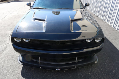 Carbon Fiber Front Wind Splitter-2015-2023 Dodge Challenger Scat Pack/ SRT