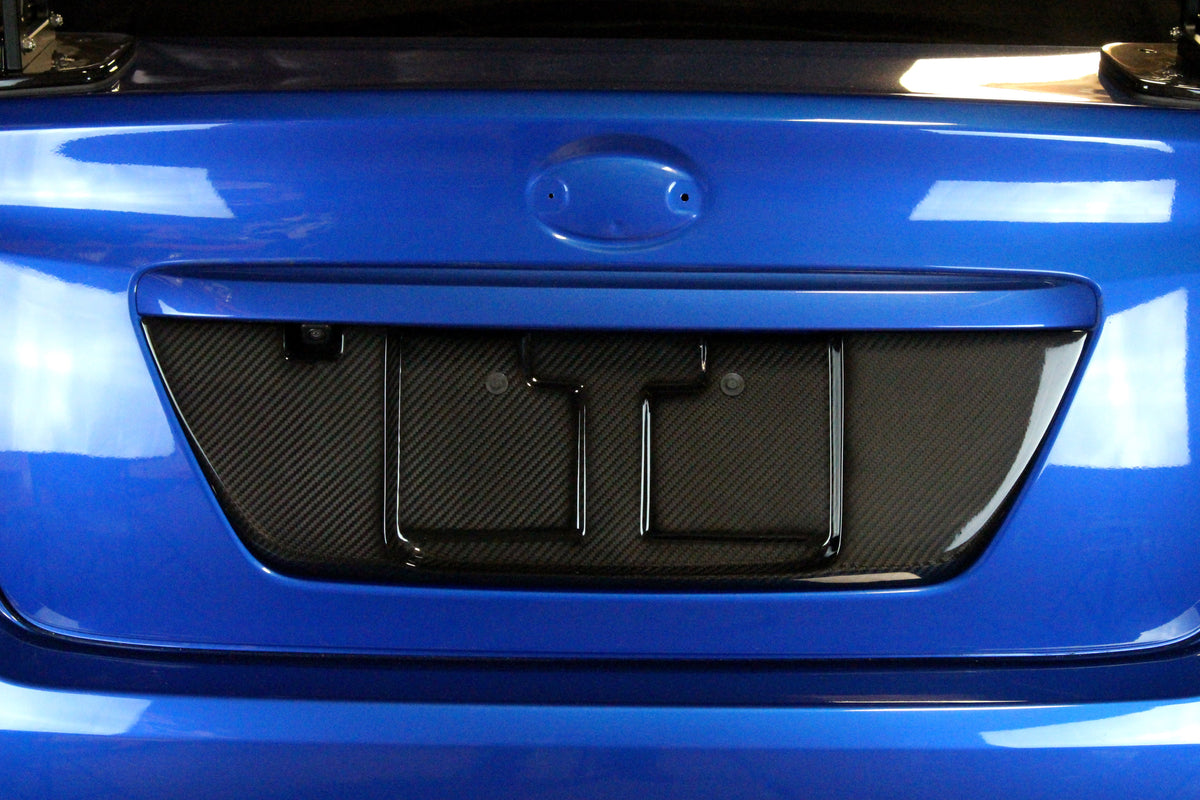 Carbon Fiber License Plate Frame - Subaru WRX/ STI  Sedan 2015-2021