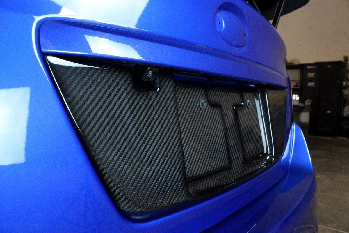 Carbon Fiber License Plate Frame - Subaru WRX/ STI  Sedan 2015-2021