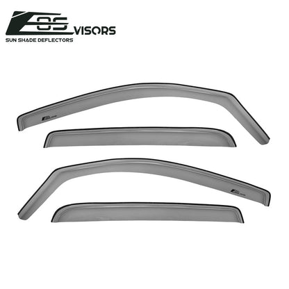 2016-Up Toyota Tacoma Double Cab Window Visors Wind Deflectors Rain Guards image 2