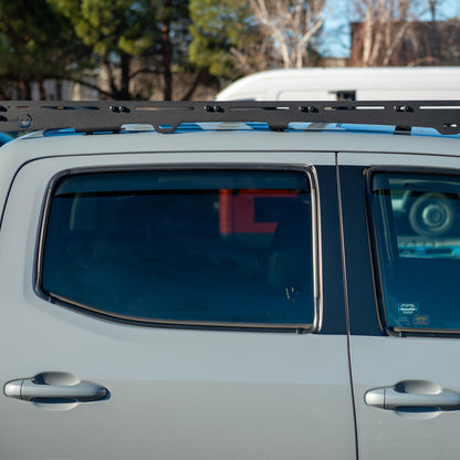 2016-Up Toyota Tacoma Double Cab Window Visors Wind Deflectors Rain Guards image 8