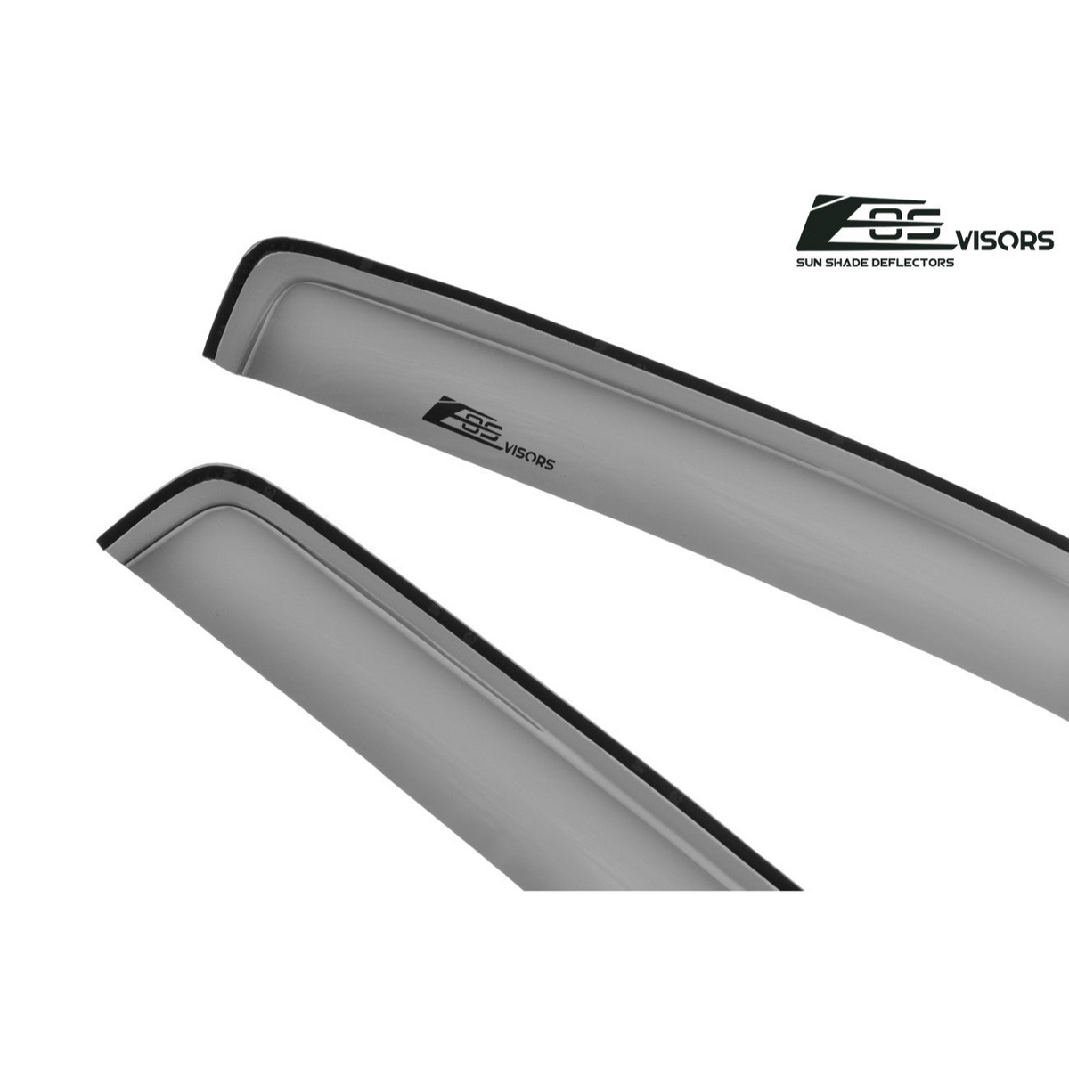 2016-Up Toyota Tacoma Double Cab Window Visors Wind Deflectors Rain Guards image 16