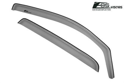 2016-Up Toyota Tacoma Double Cab Window Visors Wind Deflectors Rain Guards image 12