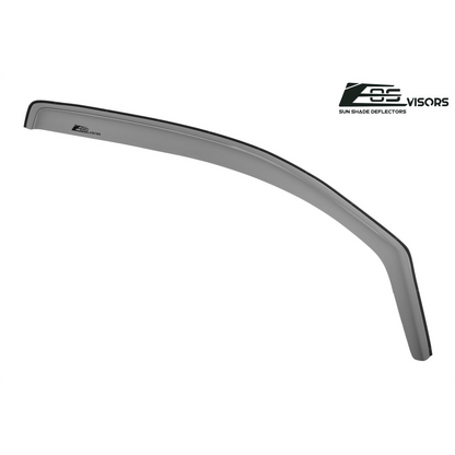 2016-Up Toyota Tacoma Double Cab Window Visors Wind Deflectors Rain Guards image 13