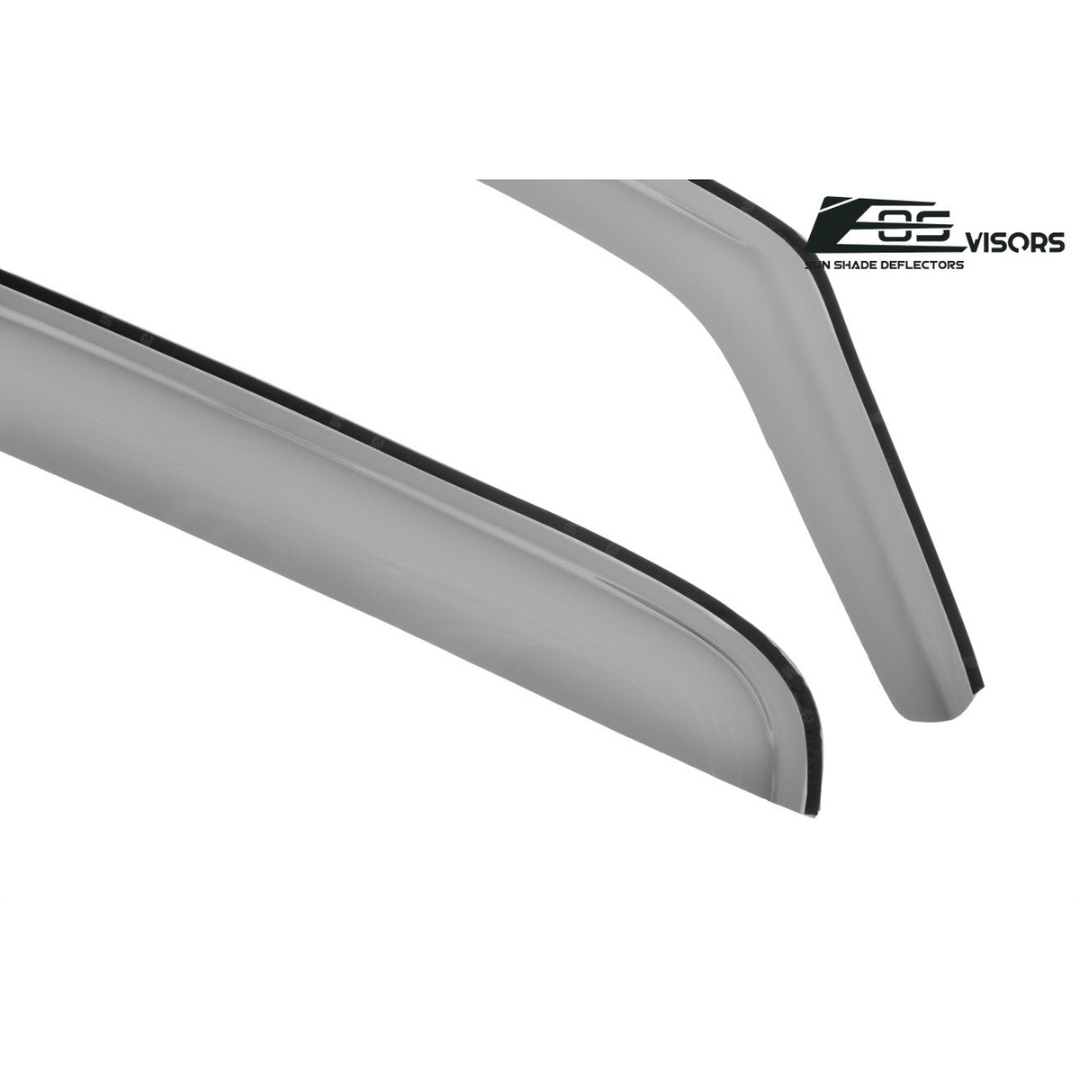 2016-Up Toyota Tacoma Double Cab Window Visors Wind Deflectors Rain Guards image 14