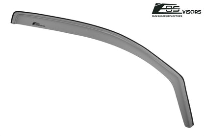 2016-Up Toyota Tacoma Extended Cab Window Visors Wind Deflectors Rain Guards image 10