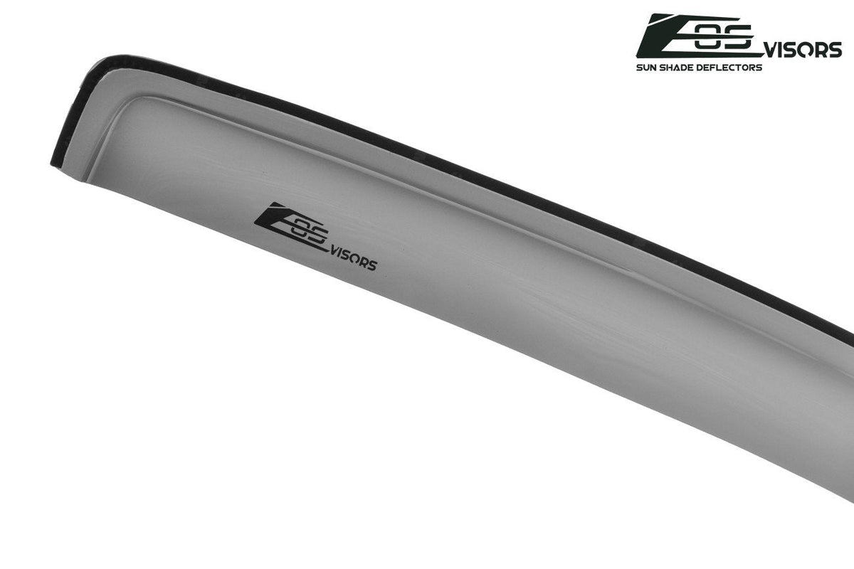 2016-Up Toyota Tacoma Extended Cab Window Visors Wind Deflectors Rain Guards image 12