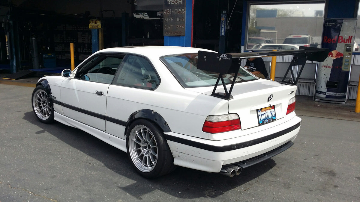 GT-250 Carbon Fiber Adjustable Wing-BMW E36 Coupe