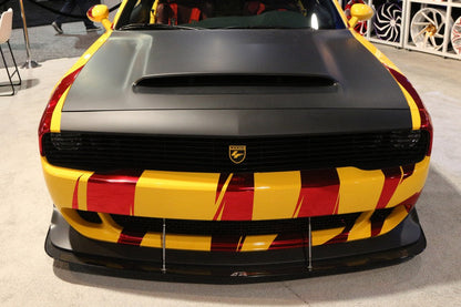 Carbon Fiber Front Wind Splitter- 2018-2023 Dodge Challenger factory Widebody