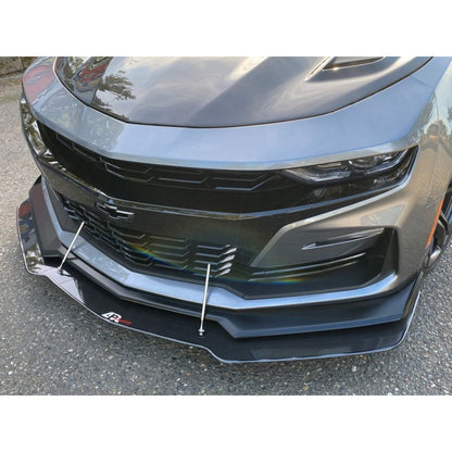 Carbon Fiber Front Wind Splitter-2019-2024 Chevrolet Camaro SS 1LE