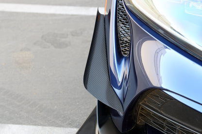 Carbon Fiber Front Bumper Canards- Toyota Supra A90/91 2020-2023