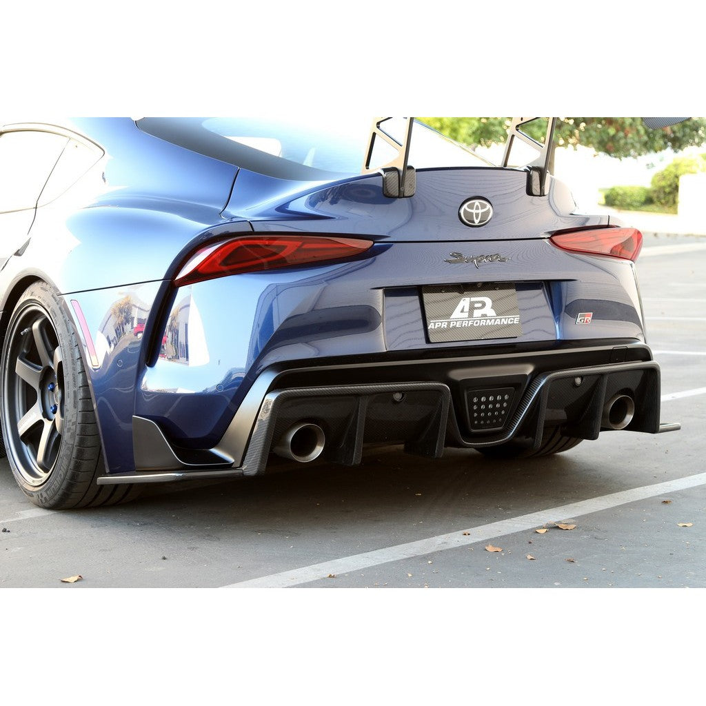 Carbon Fiber Rear Diffuser- Toyota Supra A90/91 2020-2023