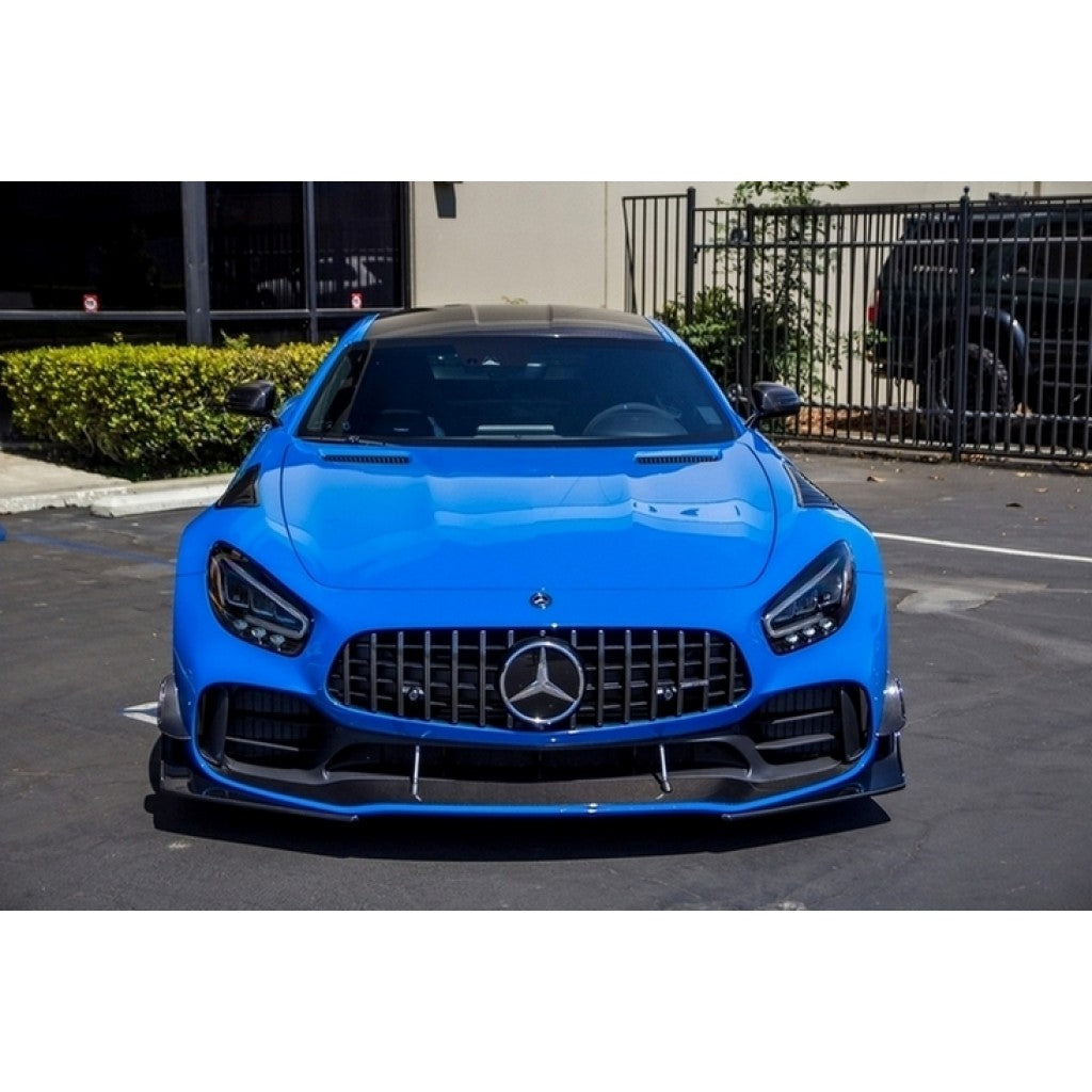 Carbon Fiber Front Bumper Canards-2020 Mercedes-Benz AMG GTR Pro