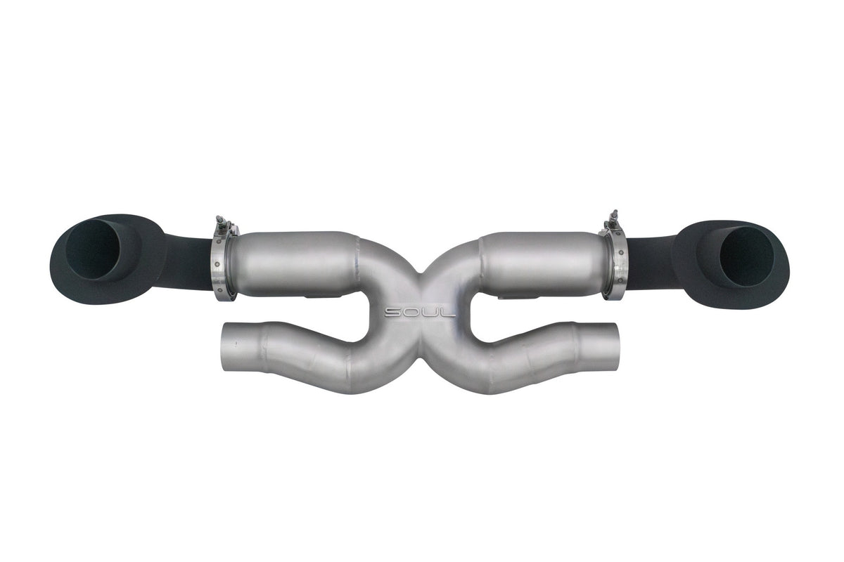 Porsche 992.2 Carrera (Base / T / S) SOUL X-Pipe Exhaust System