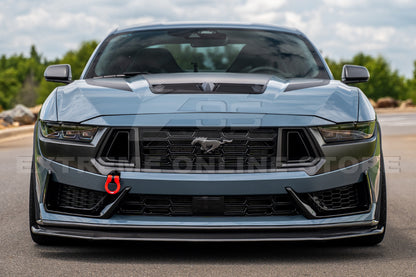 2024+ Ford Mustang Dark Horse DRY CARBON FIBER Front Splitter image 6