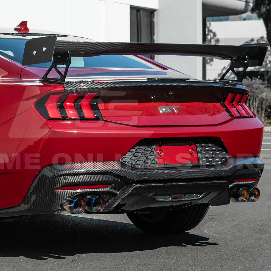 2024+ Mustang GT Muffler Delete Axle Back Quad Tips Exhaust image 12