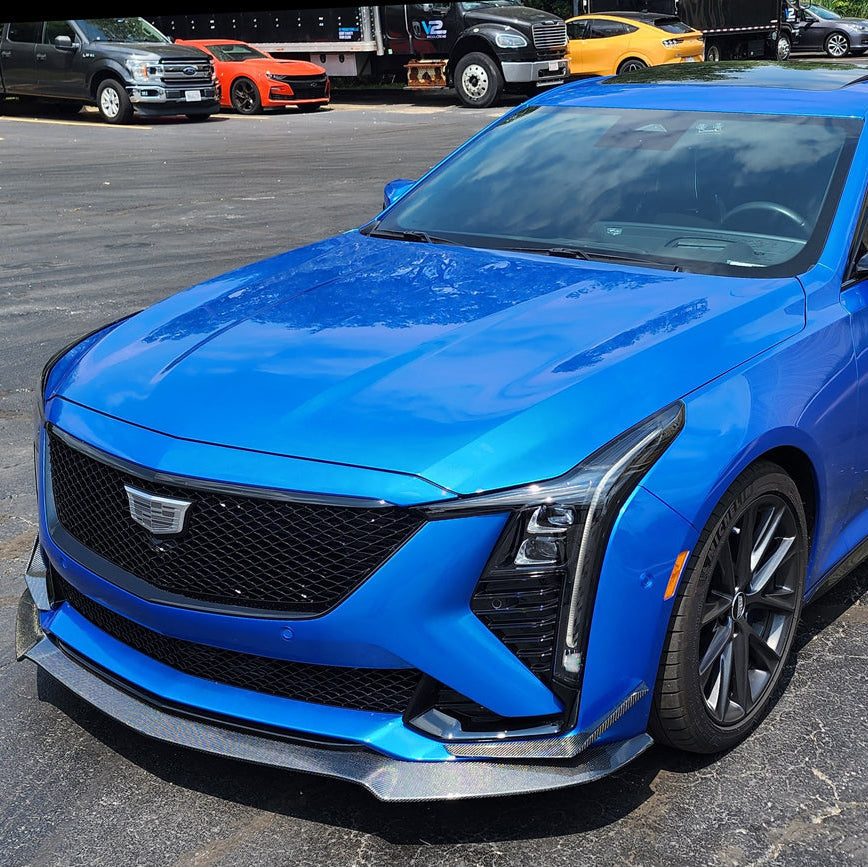 2025-Up Cadillac CT5-V EOS Performance Package Add On Front Side Canard image 4