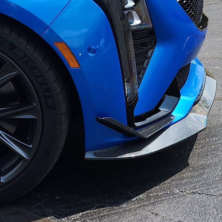 2025-Up Cadillac CT5-V EOS Performance Package Add On Front Side Canard image 8