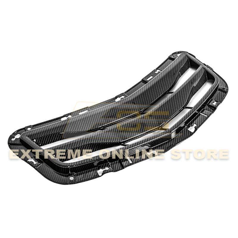 2016-19 Cadillac ATS-V Dry Carbon Fiber Hood Vent image 1