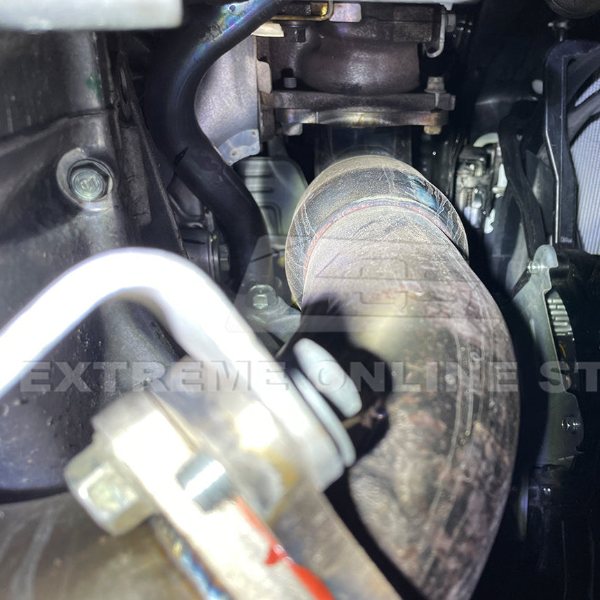 2017-21 Honda Civic 1.5T High Flow Cat / Catless Downpipe image 25