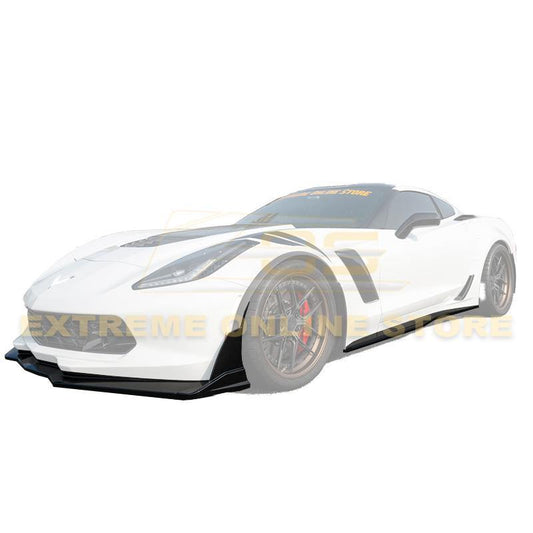Corvette C7 Stage 3.5 Front Splitter & Side Skirts image 1