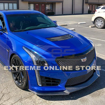 2016-19 Cadillac CTS-V DRY Carbon Fiber Hood Vent image 2
