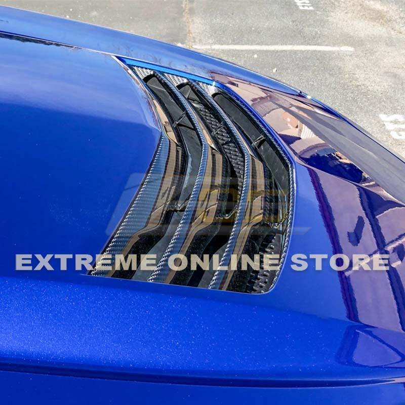 2016-19 Cadillac CTS-V DRY Carbon Fiber Hood Vent image 8