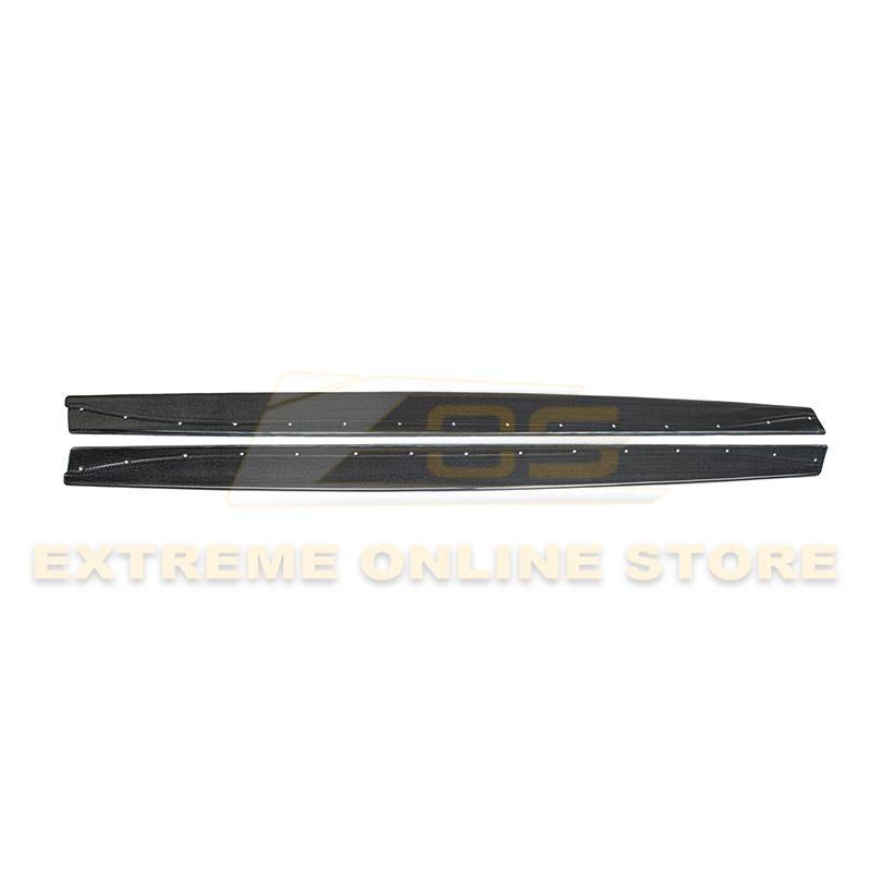 2015-20 BMW F82 M4 Carbon Fiber Front Splitter & Side Skirts image 22