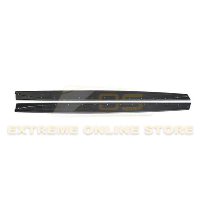 2015-20 BMW F82 M4 Carbon Fiber Front Splitter & Side Skirts image 22
