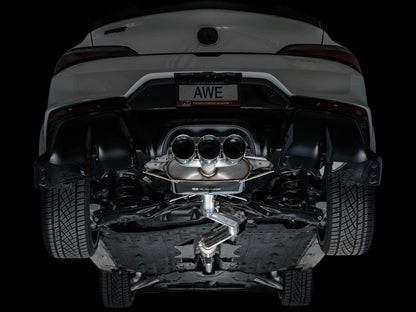 AWE Touring Edition Exhaust for DE5 Integra Type-S - Triple Chrome Silver Tips image 12