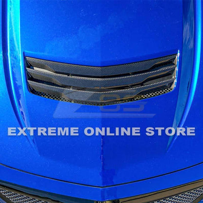 2016-19 Cadillac CTS-V DRY Carbon Fiber Hood Vent image 4