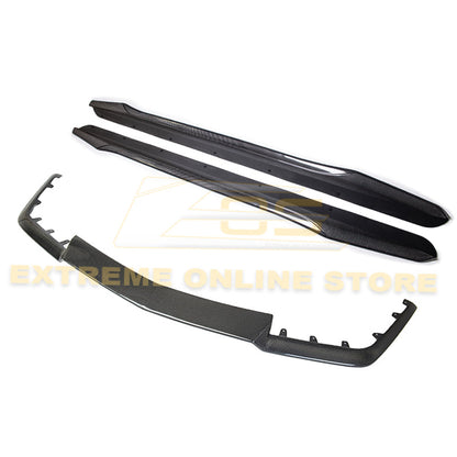 2009-15 Cadillac CTS-V Carbon Fiber Front Splitter & Side Skirts image 1