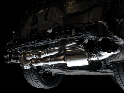 AWE Touring Edition Exhaust for C8 Corvette -- Diamond Black Tips image 7