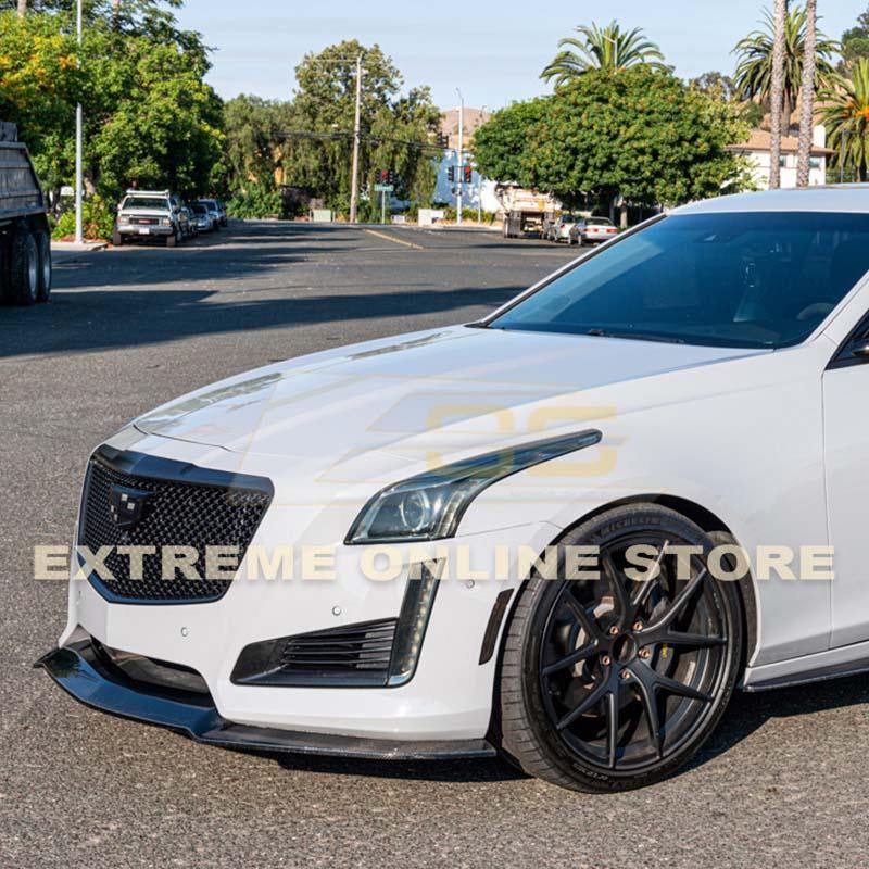 2014-19 Cadillac CTS Vsport Performance Front Splitter image 9