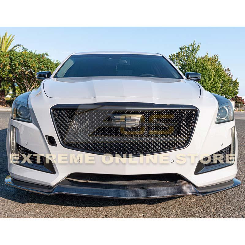 2014-19 Cadillac CTS Vsport Performance Front Splitter image 11