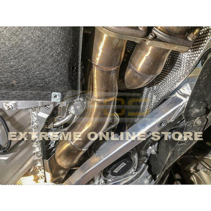 2014-20 BMW M4 / M3 / M2 Competition S55 Engine Catless Down Pipes image 8