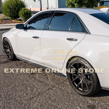 2014-19 Cadillac CTS Carbon Fiber Side Skirts Rocker Panels image 3