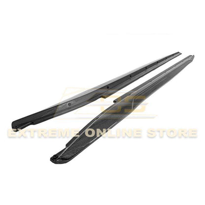 2014-19 Cadillac CTS Carbon Fiber Side Skirts Rocker Panels image 2