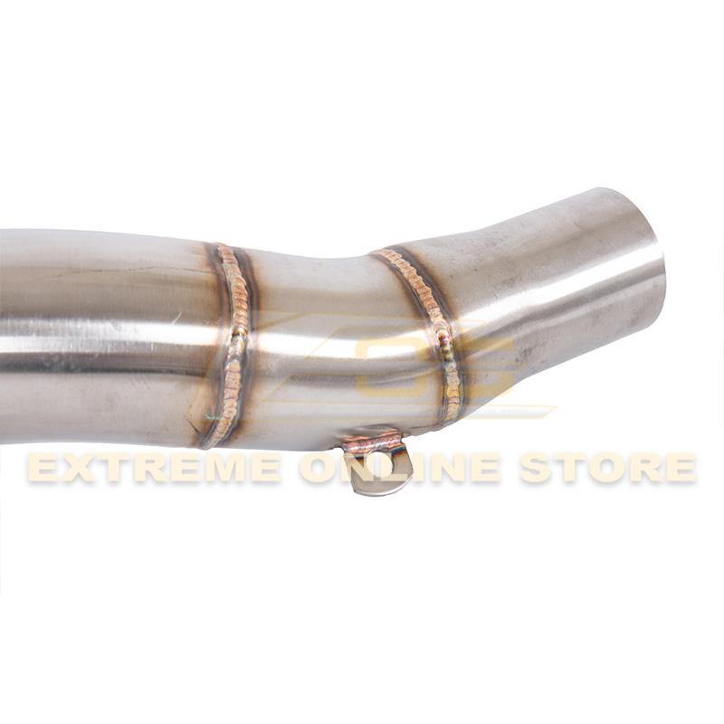 2014-20 BMW M4 / M3 / M2 Competition S55 Engine Catless Down Pipes image 17