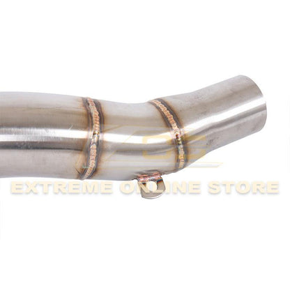 2014-20 BMW M4 / M3 / M2 Competition S55 Engine Catless Down Pipes image 17