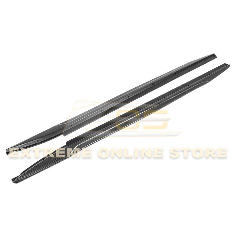 2014-19 Cadillac CTS Carbon Fiber Side Skirts Rocker Panels image 7