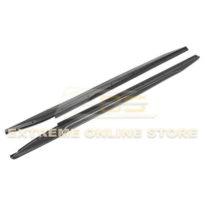 2014-19 Cadillac CTS Carbon Fiber Side Skirts Rocker Panels image 7