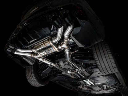 AWE SwitchPath™ Exhaust for Cadillac CT4-V Blackwing - Diamond Black Tips image 3