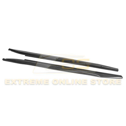 2014-19 Cadillac CTS Carbon Fiber Front Splitter & Side Skirts image 16
